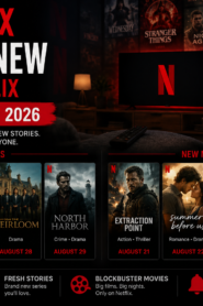 What’s New on Netflix Right Now: The Best New Seasons, Shows and Movies (Late August 2026)